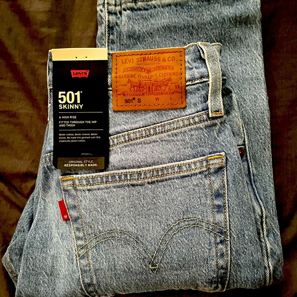 Levi's Women’s 501 Skinny Jeans - Blue